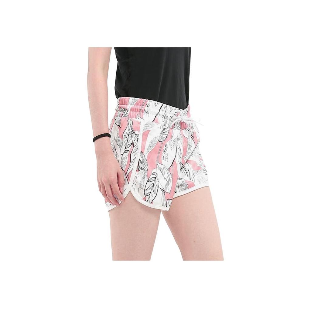 adidas Спортивные шорты Neo All Over Print со шнуровкой, женские шорты розового цвета DW7746
