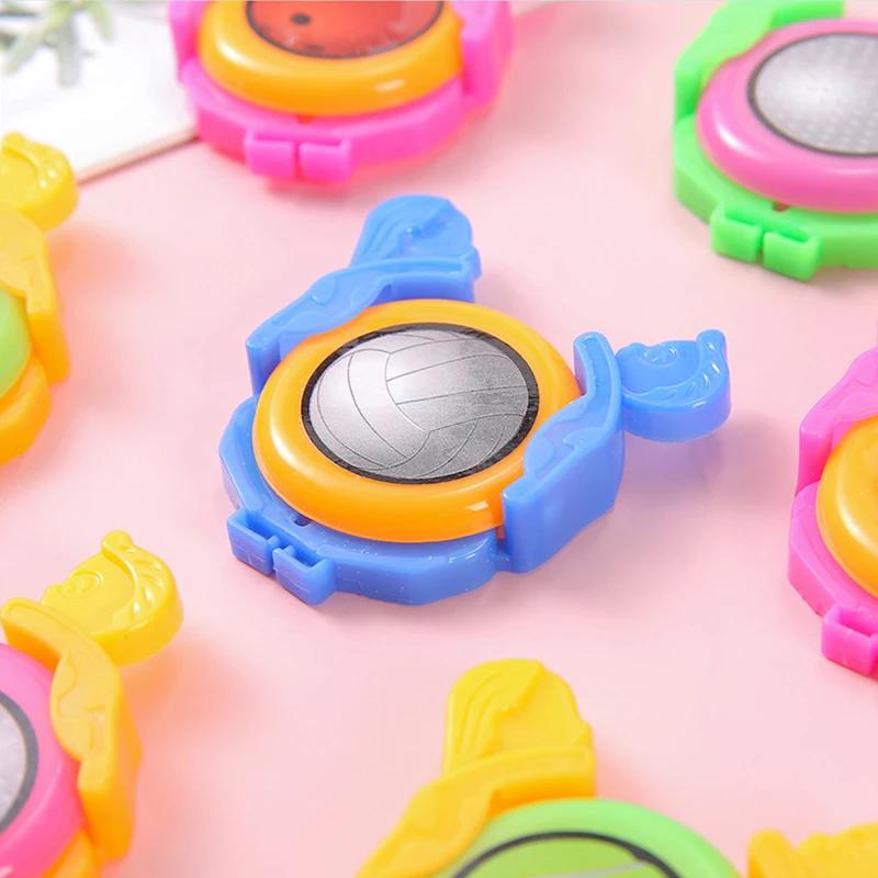 5/10 шт. Мини летающая тарелка Ручной НЛО Капульта Игрушка для Детей Подарок на День Рождения Угощение Подарки Гостям Школьная Настольная Игра