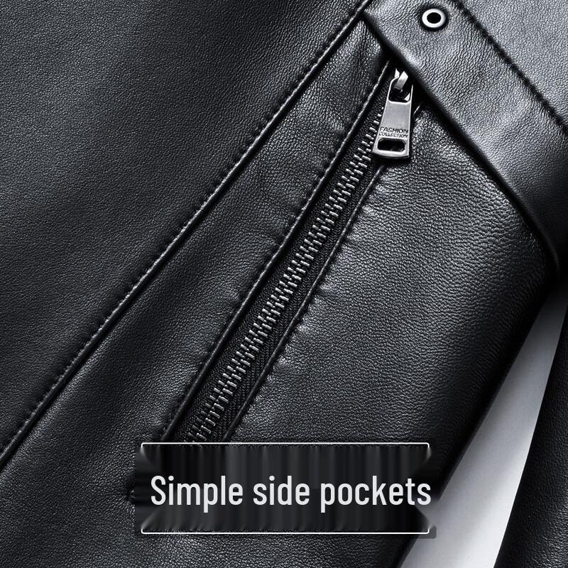 Men's Sheepskin Leather Jacket