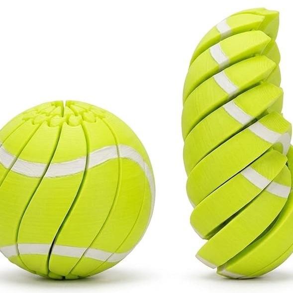 3D‑Printed Baseball Fidget Ball Toy, Interactive Brain Game Stress Relief Hand Toy