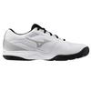 Mizuno Break Shot 5 Ac Однотонные Модные Уличные Низкие Теннисные Кроссовки Унисекс Белые 61GA254009