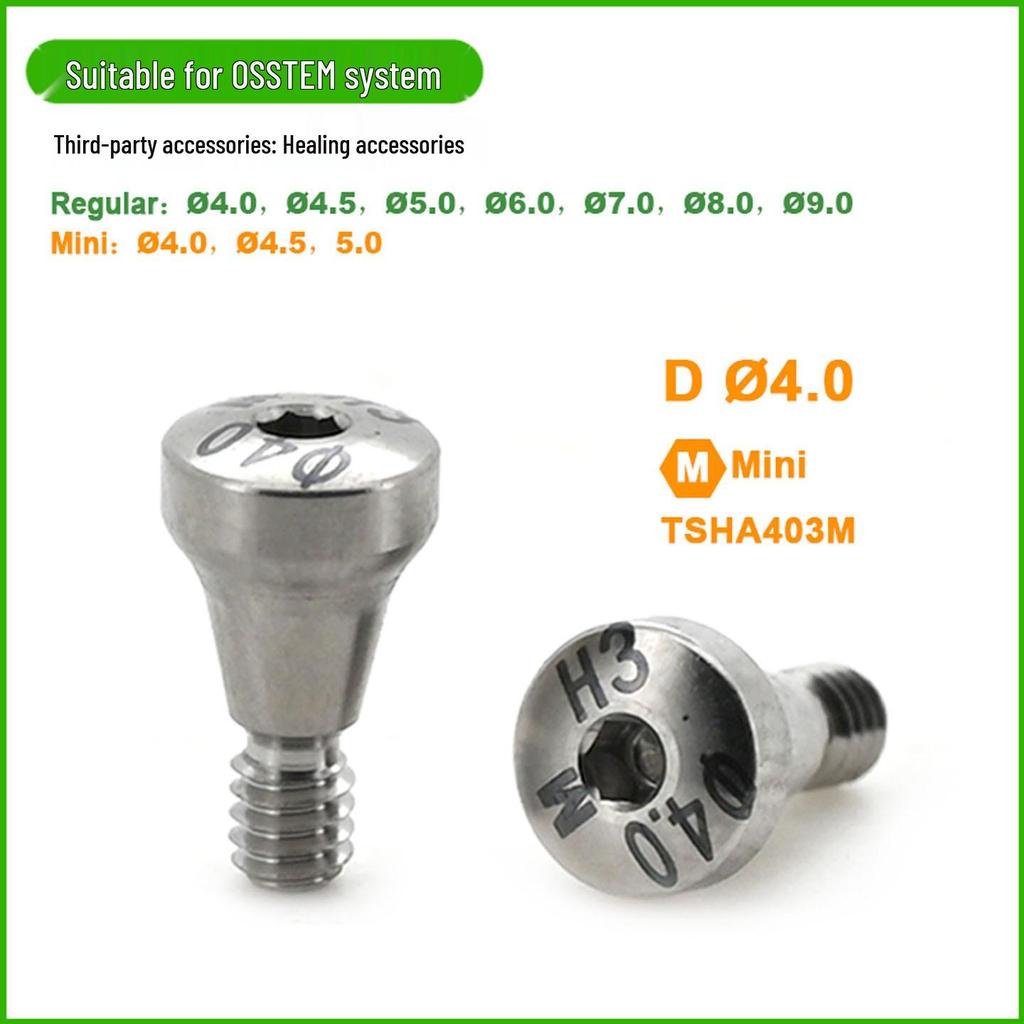 Лечебный абатмент Osstem для дентального имплантата Восстановление одного зуба