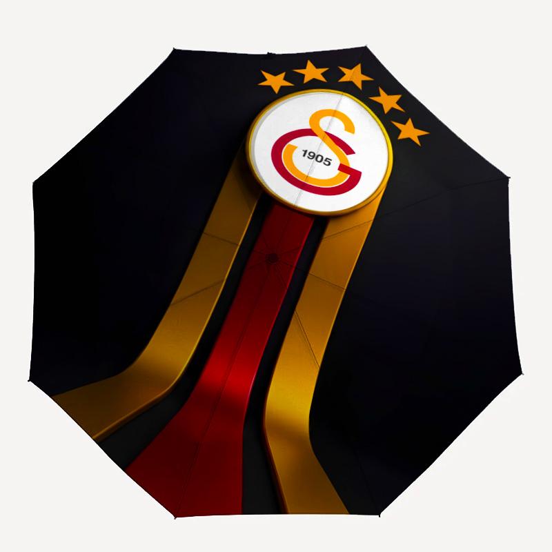 1pc GS Umbrella, Sun Protection, And UV Shielding. It Has Eight Sturdy Ribs for Outdoor Use And Perfect As a Holiday Gift