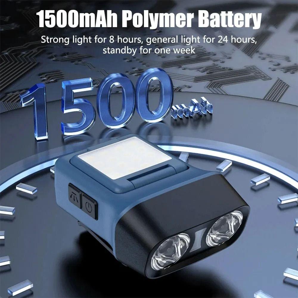 Ultra Bright Sensor Headlamp Portable Induction Fishing Headlight Hanging Camping Light  Camping