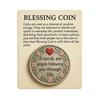 Монета Благословения Друзья - Ангелы, Следующие за Вами по Жизни Дружба