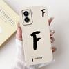 For Tecno Pop 6 No Fingerprints Cover For Techno Pop 6 Case BE7 Simple Fashion Letters Pattern Design Silicone Shockproof Bumper