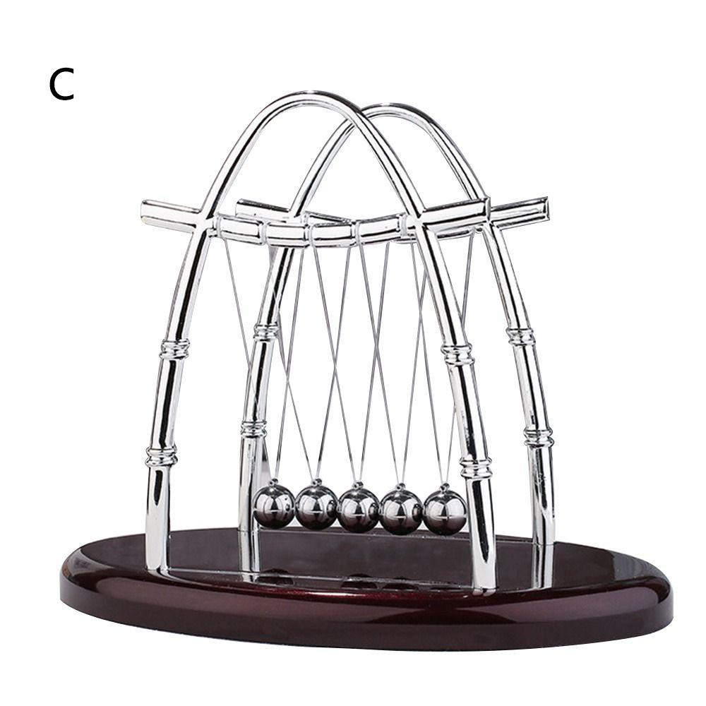 Decoration School Teaching Supplies Balance Ball Model Cradle Balance Steel Balls Physics Science