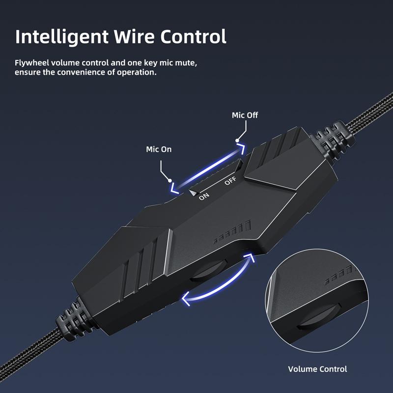G20 Dynamic RGB Dual Streamer Проводная гарнитура Шумоподавление Микрофон Стерео Эргономичный