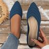 Women's Knitted Breathable Flat Sole Sole Shoes for All Seasons