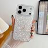 Роскошные Блестящие Чехлы Для Телефона С Блестками И Пайетками Для iPhone 17 Air 16 15 14 13 12 11 Pro Max Plus Мягкий Силиконовый Блестящий Чехол С Капельным Клеем