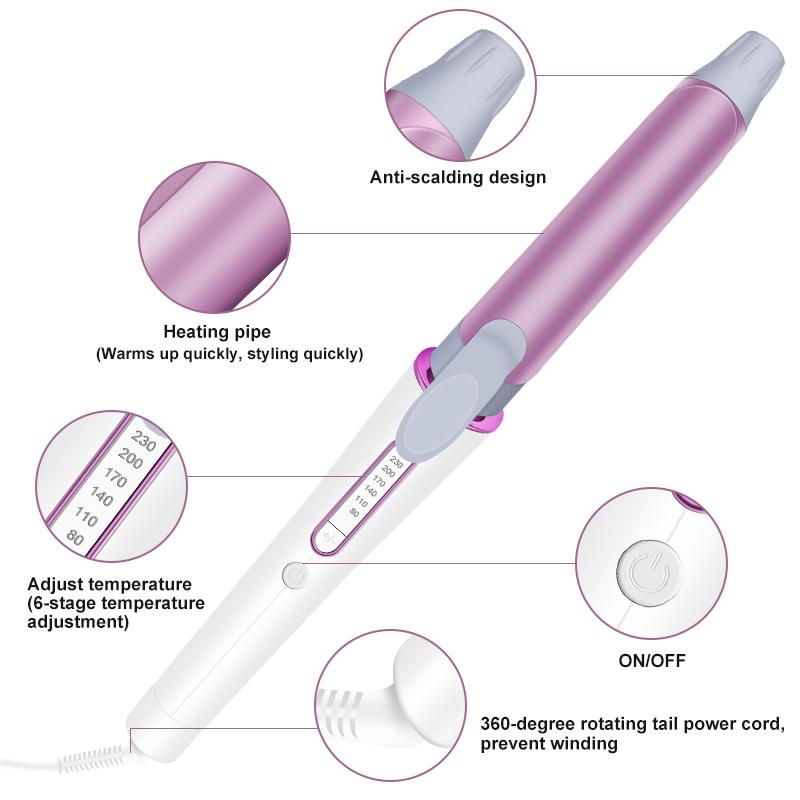 Электрические профессиональные керамические щипцы для завивки волос 32 мм, щипцы для завивки роликовых завитков, палочка для женщин, инструменты для укладки