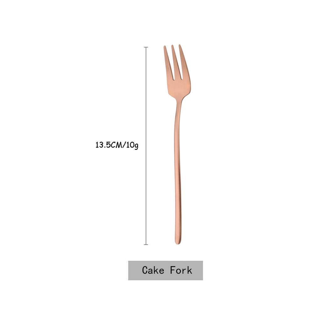 Горячая 1 шт. красочная маленькая вилка из нержавеющей стали 304, вилка для торта, вилка для чая, закусок, столовые приборы, столовые приборы, десертная вилка для фруктов, столовое серебро
