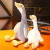 Creative Swan Doll Plush Toy Big White Goose Doll Kindergarten Gift Simulation Soothing Grab Machine Doll Throw Pillow