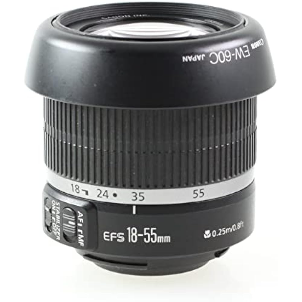 Стандартный зум-объектив Canon EF-S18-55mm F3.5-5.6 IS, совместимый с APS-C