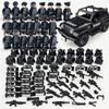 Black Jeep Special Police Military Doll Small Particle Doll Model Children's Building Blocks Toy