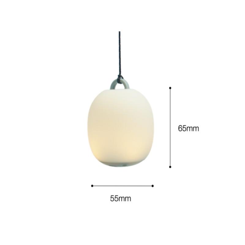 Portable Camping Lantern Rechargeable Led Picnic Lamp Mini Egg-Shaped Squeeze Silicone Light For Outdoor Cozy Ambience