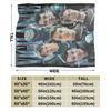 Vigilante Peacemaker Quotes Blanket Warm Cozy Fluffy  Throw Blankets for Couch 50x60 Inch Multiple Sizes Plush Thin Quilt