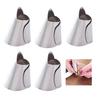 Finger Cots/stainless Steel Nail Covers/edamame Peelers/metal Garlic Peelers (set of 5)