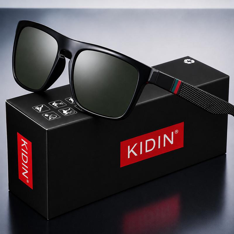 KIDIN Fashion Square Vintage Polarized Sunglasses Men Women Retro Driving Fishing Sun Glasses UV400 Eyewear 7