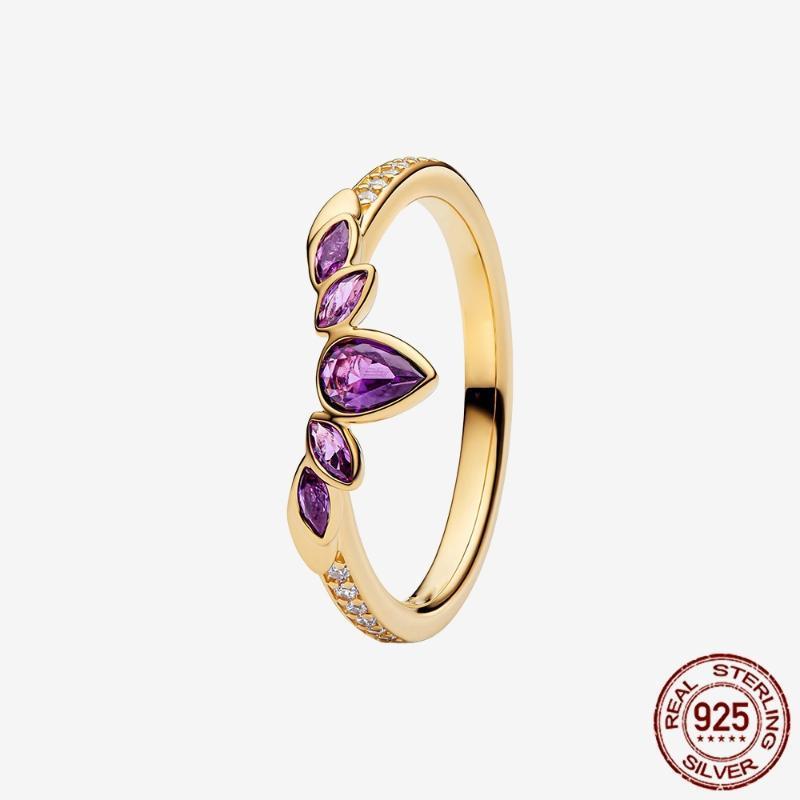 925 Sterling Silver Open Ring Style Paved Heart Butterfly Flower Colorful Gemstone Ring For Women Daily Wear Jewelry Gift 2026