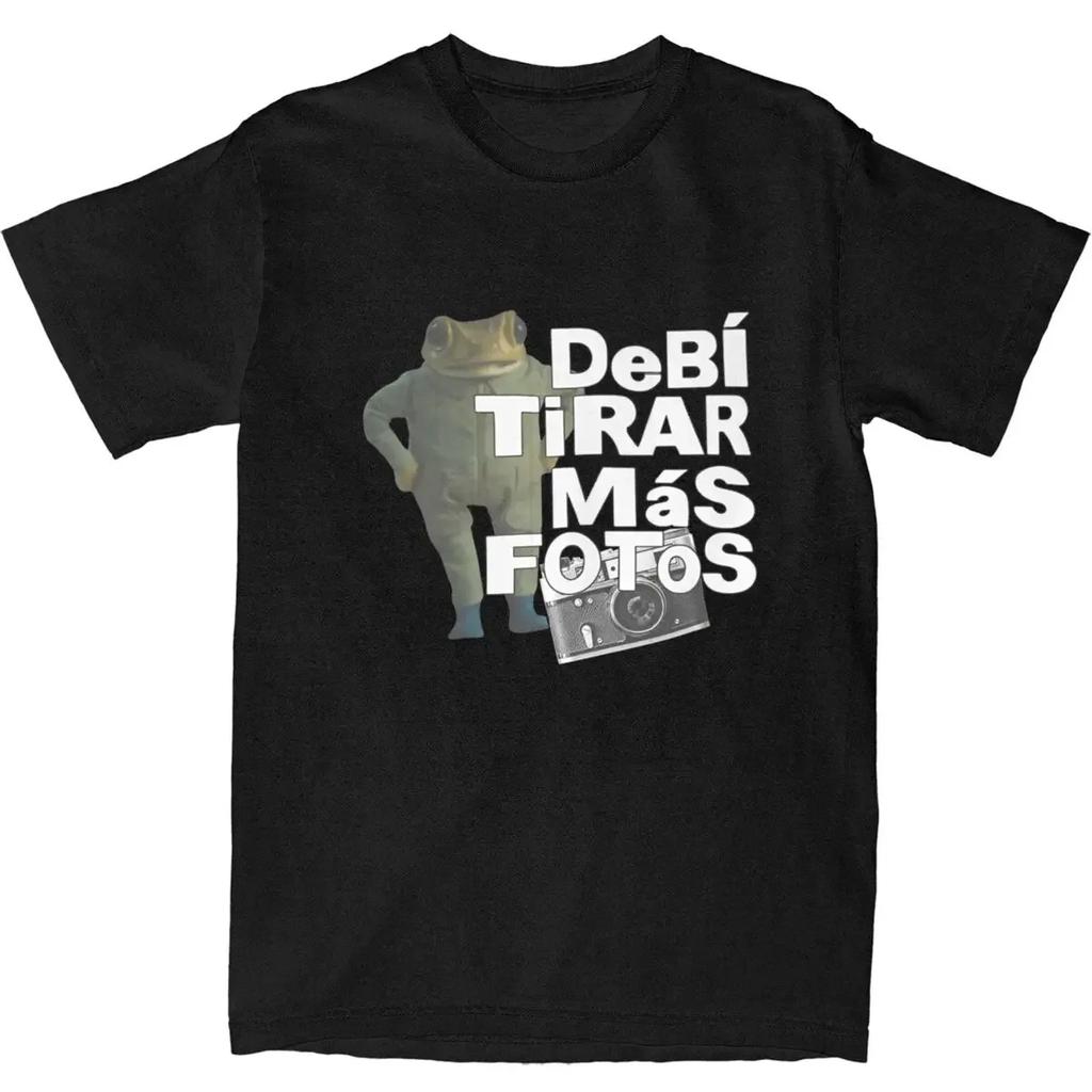 DTMF with Bear Cartoon Debi Tirar Mas Fotos Printing Bad Bunny Hippe Women T Shirt Summer T Shirts Cotton Tshirt for Men Top Tee