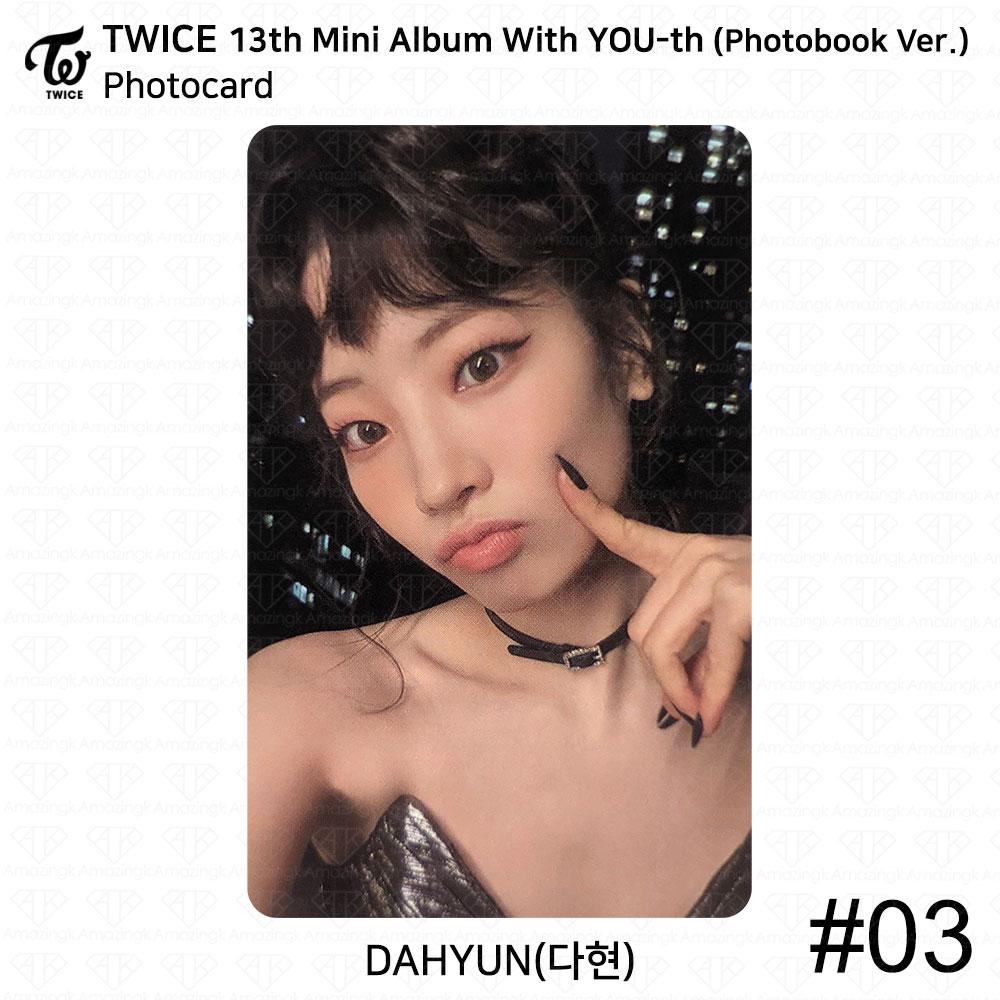 Twice 13-й мини-альбом с молодежной фотокарточкой YOU-th, постером, пленкой, стикером Dahyun KPOP K-POP