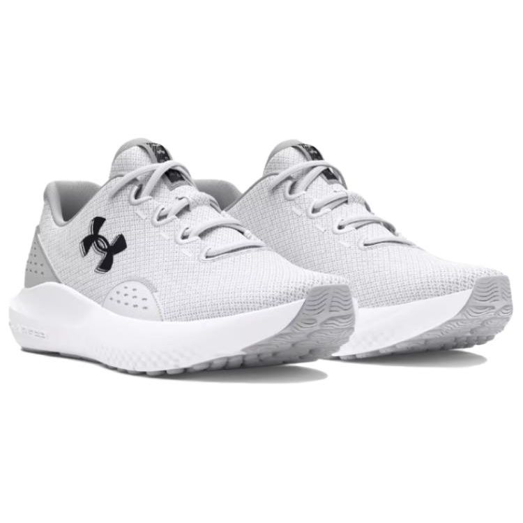 Under Armour Surge 4 White Halo Grey Мужские кроссовки Черные 3027000-100