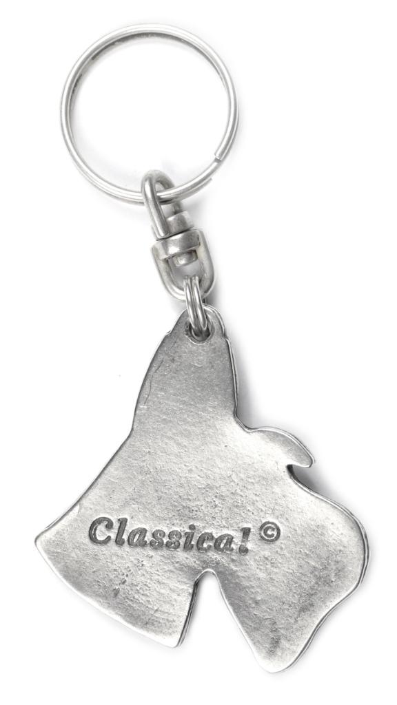 Scottish terrier, Aberdeen Terrier, Scottie, Aberdeenie I – Silver-plated dog pendant, handbag decoration | Art-Dog