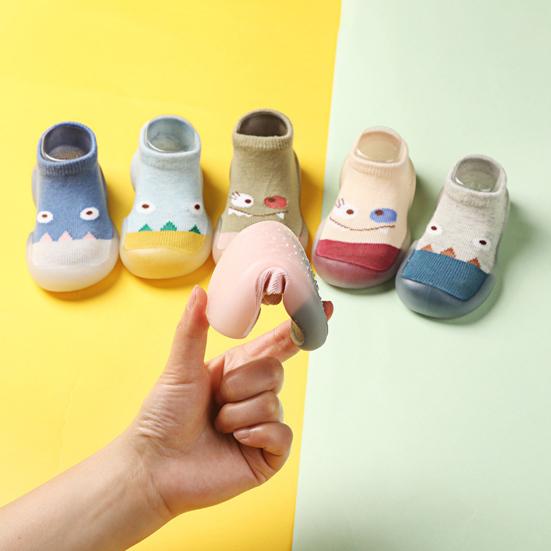 Infant Cartoon Pattern Non-slip Breathable Cotton Baby Toddler Walking Shoe