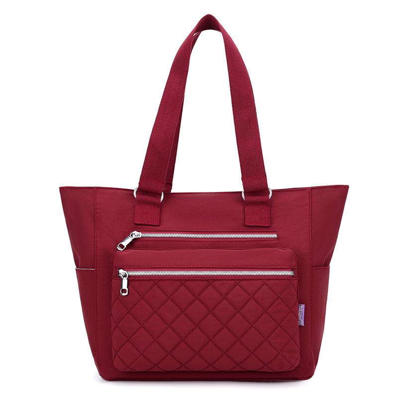 Сумка большой вместимости женская весенняя новая наплечная сумка-тоут ретро для commuters многоотдельная сумка-мессенджер