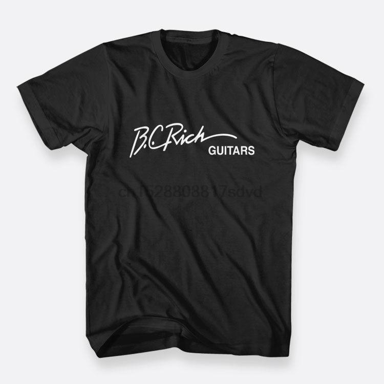 BC Rich Guitars Vector Color Black Size S to 3XL Mens Tshirtshort sleeve men Tee T shirt oneck knitted