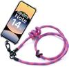 Coque Pour Xiaomi Redmi Note 14 5G (pas Pour 4G) Protection Avec Cordon Rose - E.F.Connection