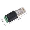 Конвертер RJ45 в RS485 Адаптер-терминал RJ45 Адаптер RJ45 в RS485 Разъем на клеммы