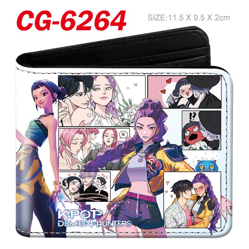 K-POP Demon Hunter Девичья группа 3D Тисненый Аниме Кошелек для Студентов и Поклонников