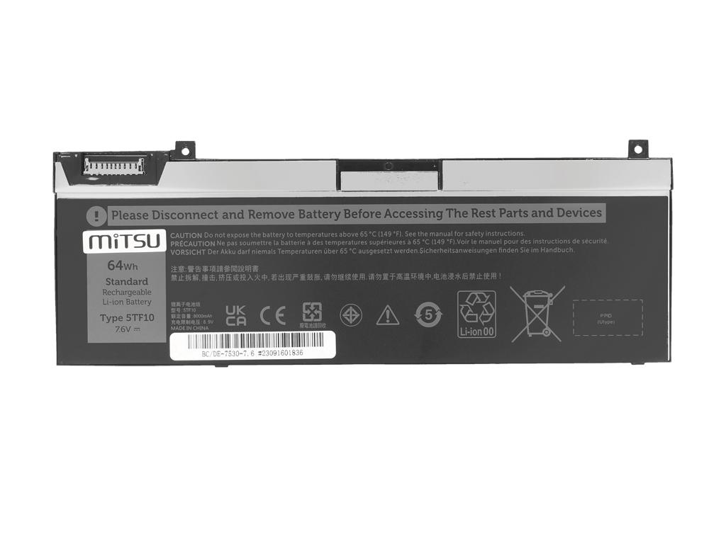 5TF10 NYFJH RY3F9 Battery for Dell Precision 7330 7530 7540 7730 7740