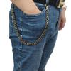Men's Hip-Hop Punk Bronze Metal Jeans Waist Chain Pendant