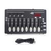 Контроллер сценического освещения DMX512, 3-контактный, 2 Вт, с интуитивно понятным интерфейсом и поддержкой 4/8 каналов