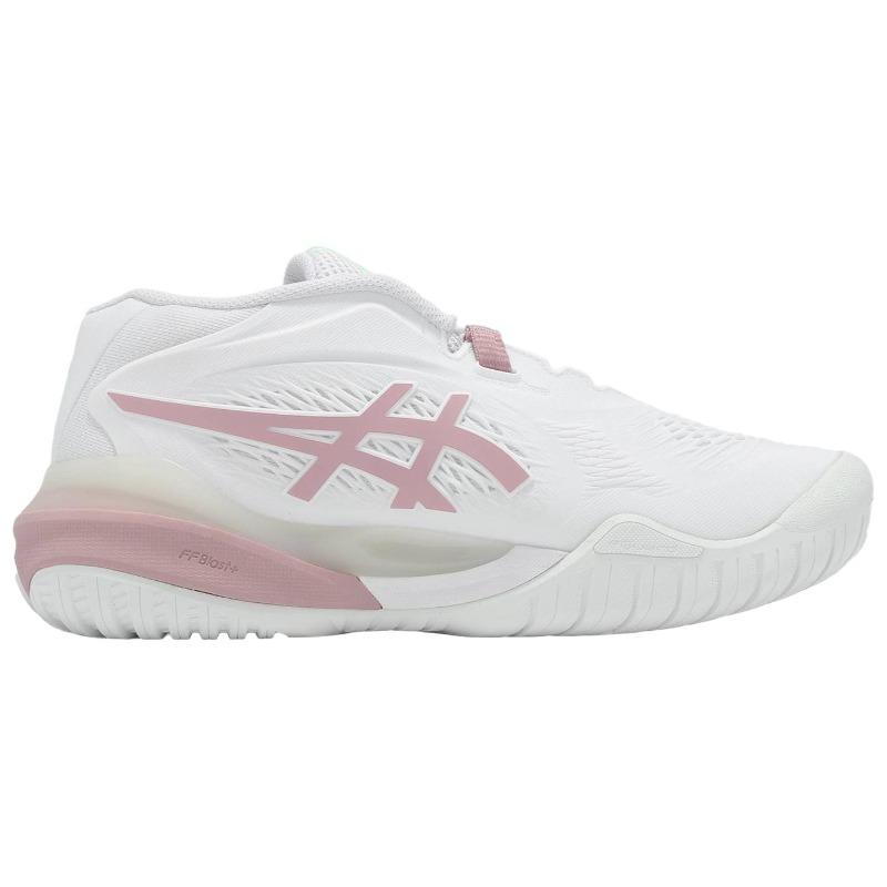 ASICS GEL-RESOLUTION X D Women Low Top Tennis Shoes White Dark Pink 1042A278-104