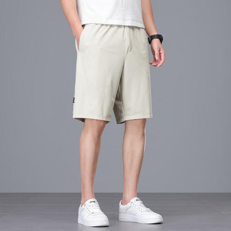 JEEP Men's Summer Breathable Stretch Casual Shorts