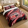 3Pcs Bedding Set Custom Name Text, 1 Sheet 2 Pillowcases Home Bed DecorBrentford Football