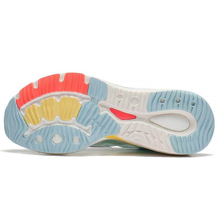 Кроссовки женские Li Ning Lijun 6 Reflective Stability Lightweight Low-Go, белые, синие, ARZS002-8