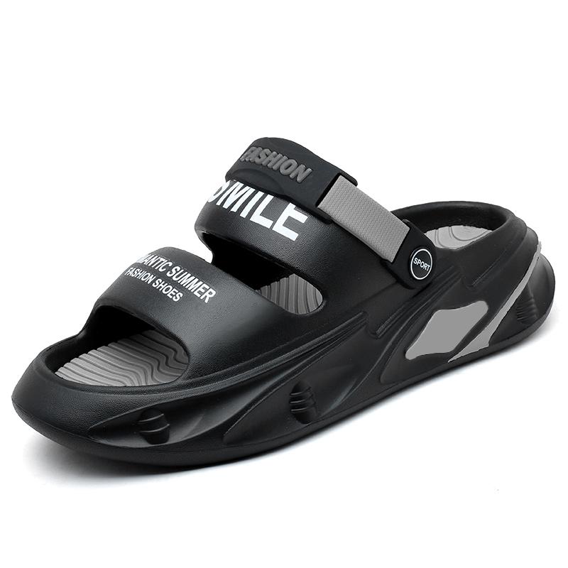 Мужские женские сандалии новые большие размеры пляжная обувь модные тапочки на платформе мужские легкие дышащие повседневные спортивные сандалии мужская обувь