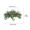 Artificial Greenery Flower Swag Artificial Greenery Floral Swag Decor for Home Party Table Door Wall Decor 70CM