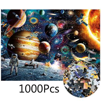 Пазл из 1000 деталей «Космические планеты», бумажный, развивающая игрушка для взрослых