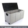 **Outdoor Sun Protection Garden Storage Cabinet**