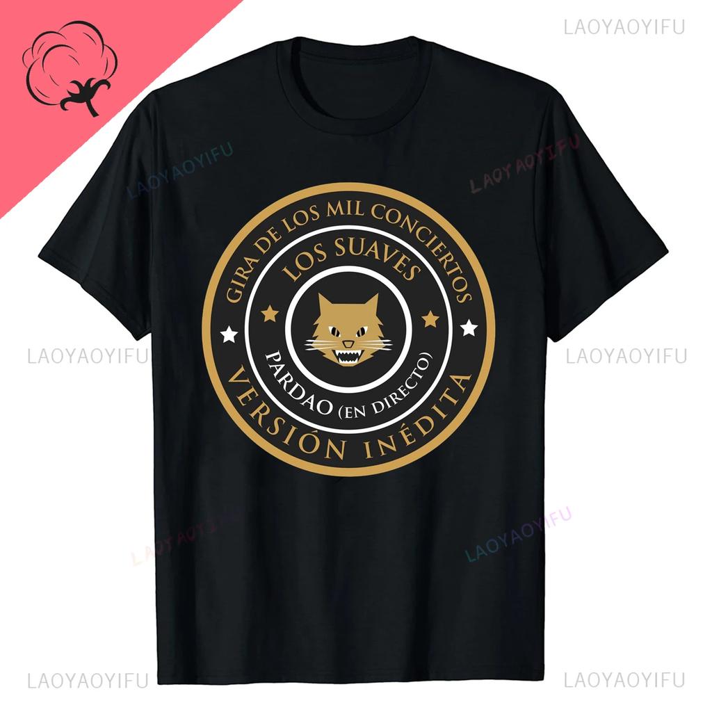 Los Suaves Ourense Samurai Top Tshirts Summer Shortsleev Round Collar Printed Men Casual Oneck Harajuku Ventilate Unique Tops