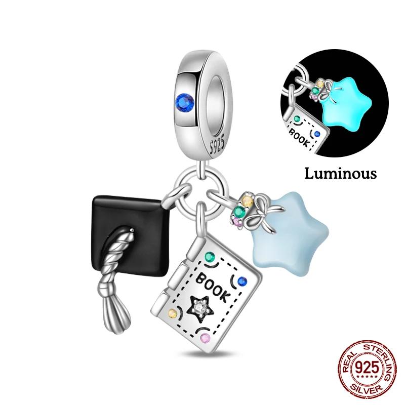 Медные Шармы-Подвески для Путешествий на Воздушном Шаре, Подходят для Оригинального Браслета, Камера, Шарм Эйфелева Башня, DIY Ювелирные Изделия