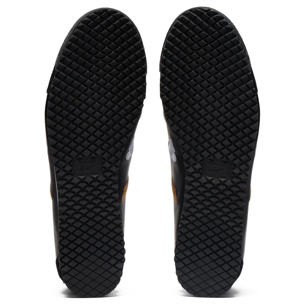 ONITSUKA TIGER Mexico 66 Nm Comfortable Non-Slip Durable Low-Top Lifestyle Sneakers Unisex Sneakers Black White 1183C320-001