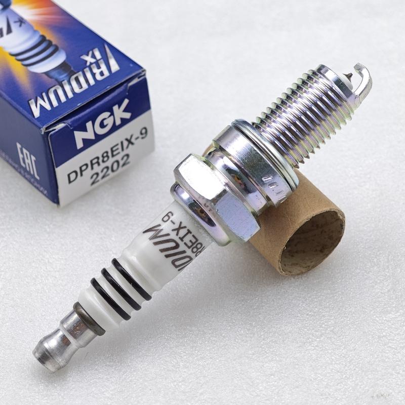 1 шт. DPR8EIX-9 2202 Иридиевая свеча зажигания IX Мотоцикл Улучшение DPR8EA-9