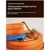 Car Tie Down Straps Truck Straps Wear-Resistant Thickened Self-Locking Rope Tightener Heavy Duty Cargo Straps Car Accessories